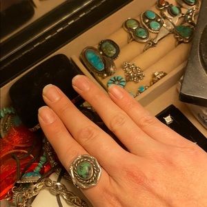 COPY - Sterling silver turquoise ring